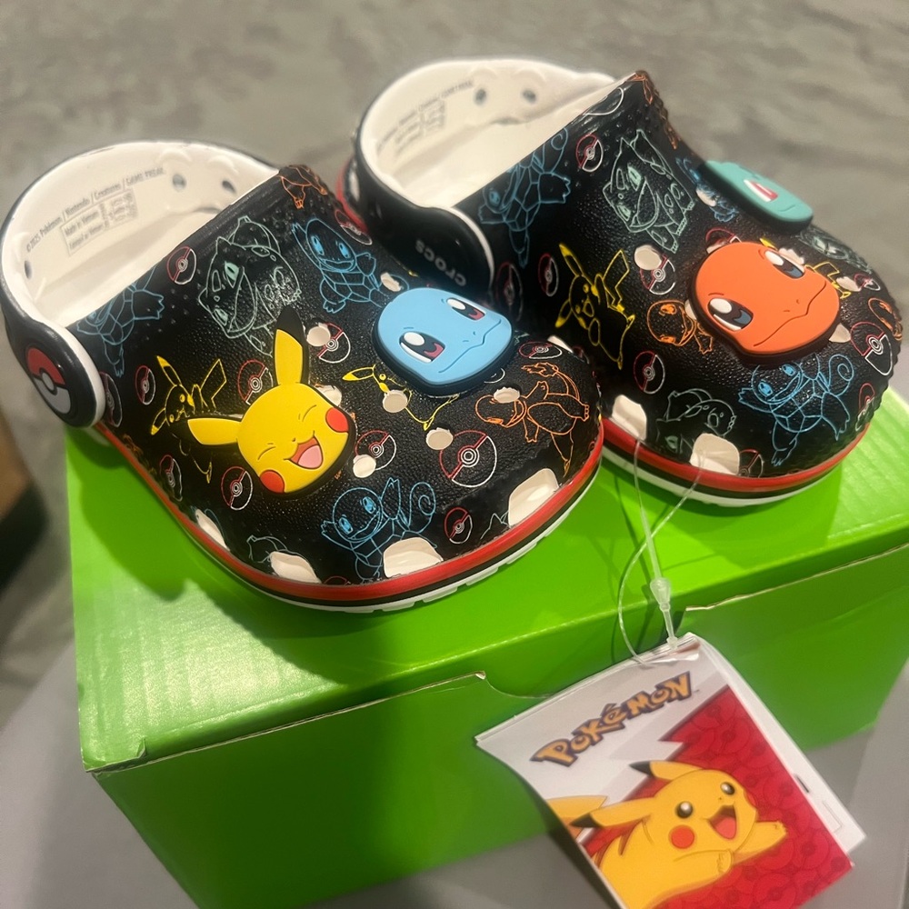 Pokemon Kids Crocs - Size C4